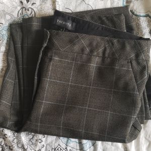 Talbots Plaid Dress Pants